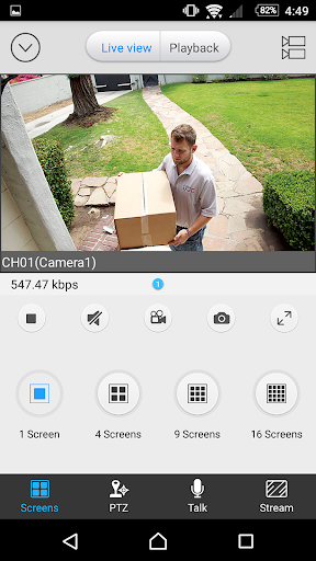 Android application AlwaysSafe screenshort
