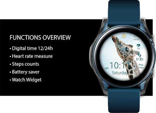 African Giraffe Digital 12-24