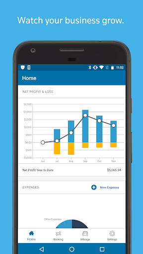 Android application OnBalance screenshort