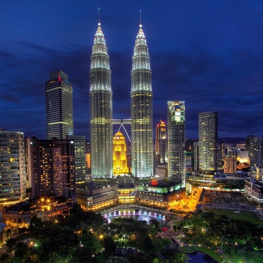 Petronas Towers Malaysia logo