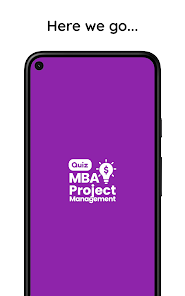 Screenshot 1 Project Management Quiz - MBA android