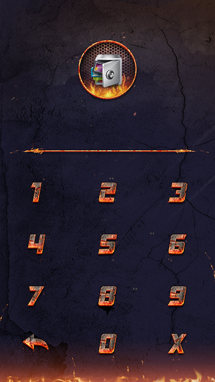AppLock Theme Flame - 1.1 - (Android)