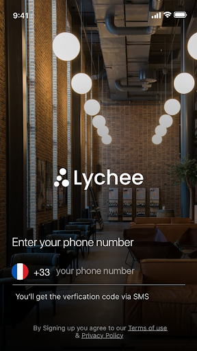 Android application Lychee screenshort
