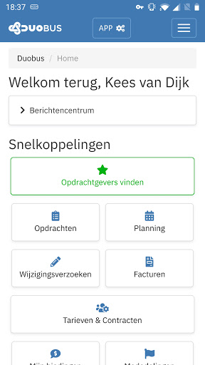 Android application Duobus screenshort