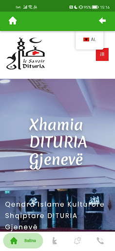 Android application Dituria screenshort