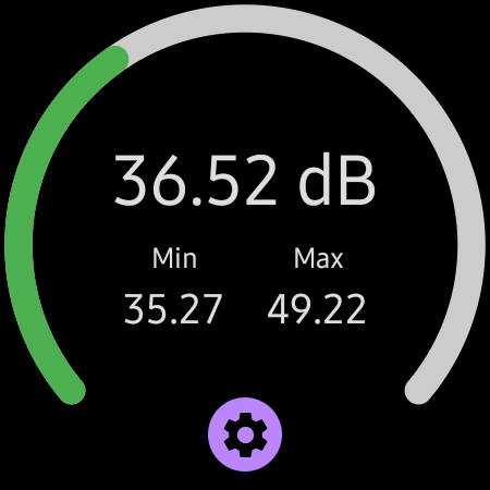 Android application Decibel Meter screenshort