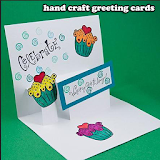 hand craft greeting cards icon