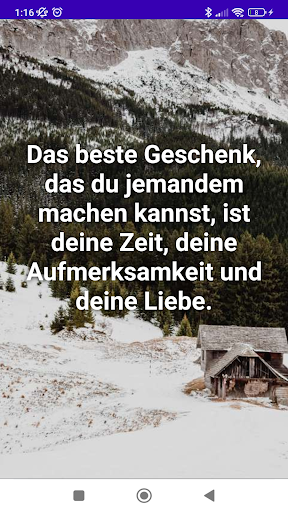 Android application Daily Quote screenshort