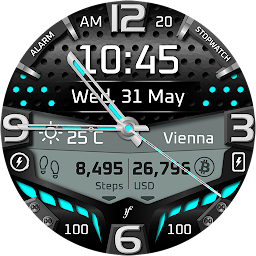Imagem do ícone Visor: Relógio digital