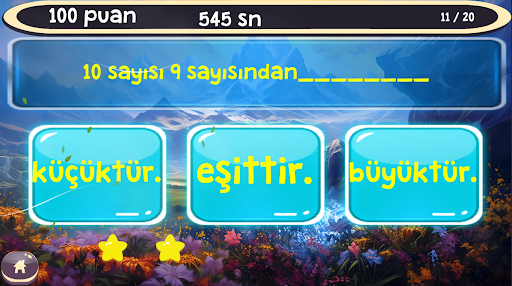 İlkokul 1. ve 2. Sınıf Test Screen 2