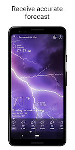 Weather Liveu00b0 - Weather Widget Varies with device screenshots 2