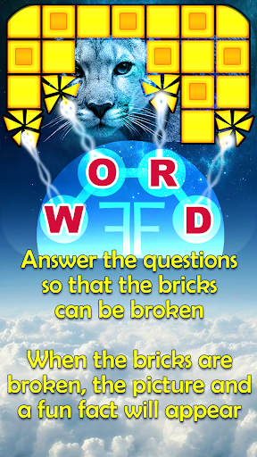Android application Word Fun Fact (WFF) Word Games screenshort