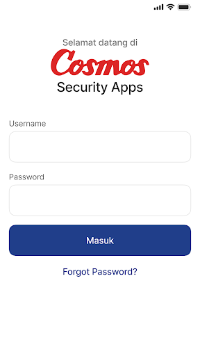 Cosmos Security Screen 3