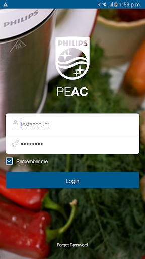 Android application PEAC screenshort