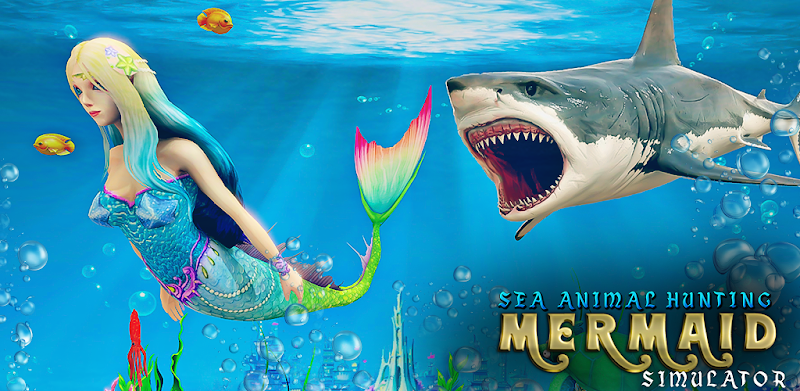 Mermaid Simulator 3D - Sea Animal Attack Games