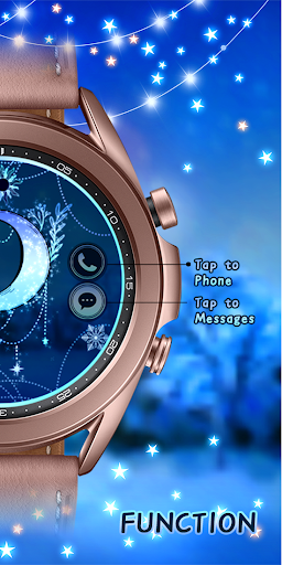 Winter Moon Card_Watchface Screen 3