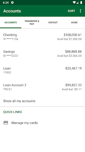 HomeTown Bank MN Screen 3