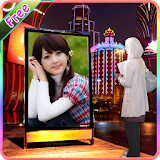 Hoarding photo frame effects icon