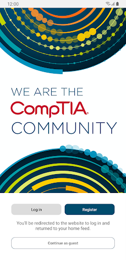 Android application CompTIA screenshort
