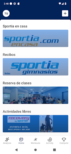 Sportia Gimnasios Screen 3