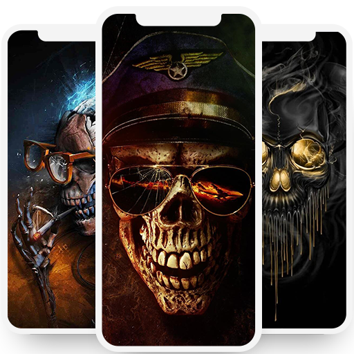 Awesome  Skull Wallpapers - Ba  Icon