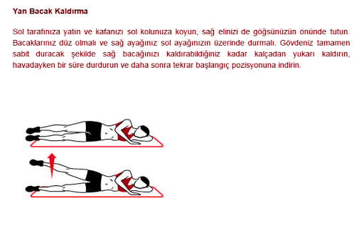Bacak Egzersizleri Screen 3