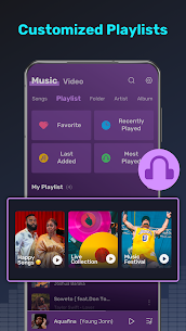 Music Player Lite – MP3-плеер MOD APK (Pro разблокирован) 4