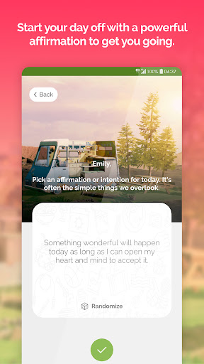 Pensive Journal - Mood Diary Screen 3