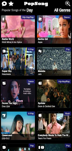 PopSong - Music and Audio Screen 2