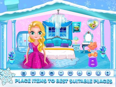 Captura 6 Hielo Princesa Muñeca Casa Dec android