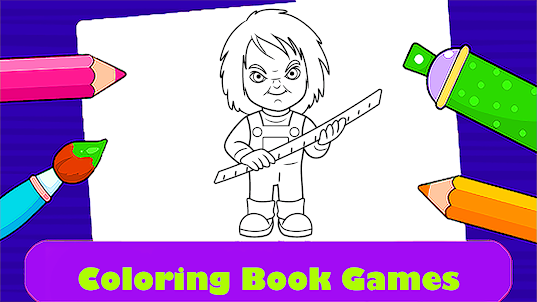 Chucky : Coloring Book