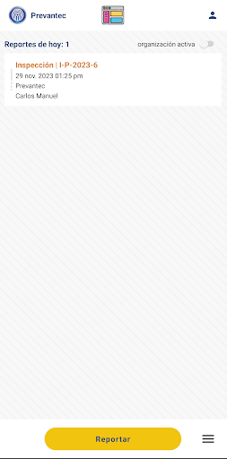 Prevantec 2.0 Screen 2