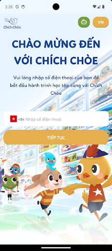 Android application Chích Chòe screenshort