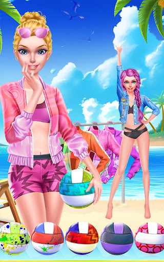 Fashion Doll Beach Volleyball