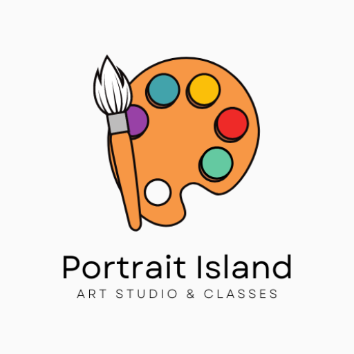 Portrait Island - Art Classes logo