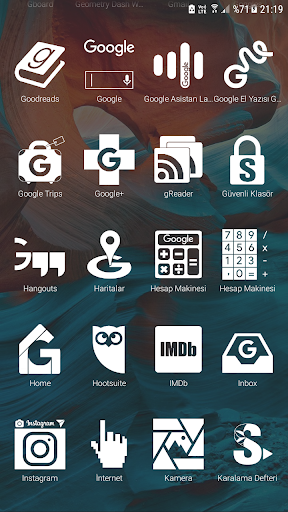 Whitest 2th Icon Pack Screen 3