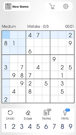 Sudoku Puzzle Games Screen 2