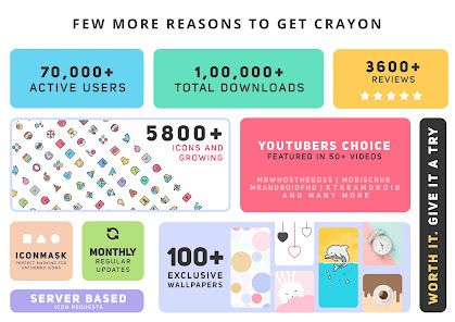 Crayon Icon Pack 3.9 (Paid) Gallery 7