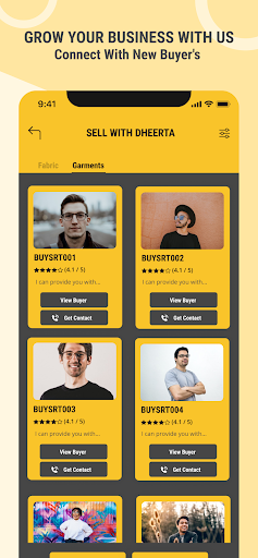 Dheerta Connecting B2B Screen 2