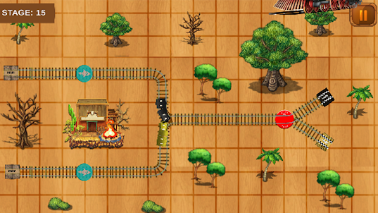 Real Train Puzzle Railway Game