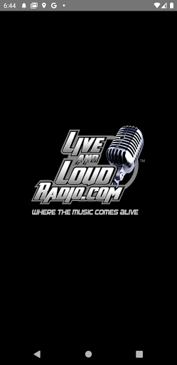 Android application Live and Loud Radio screenshort