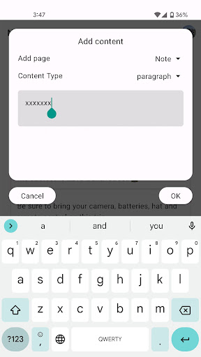 NotionLight Screen 2