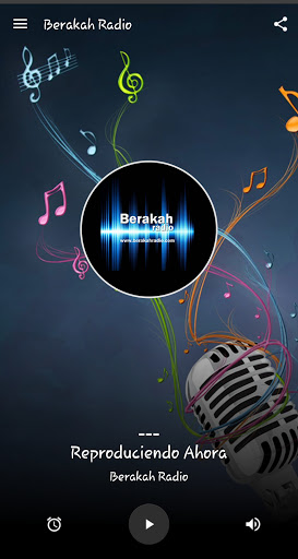 Android application Berakah Radio screenshort