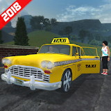 3D Taxi Driver - Hill Station icon