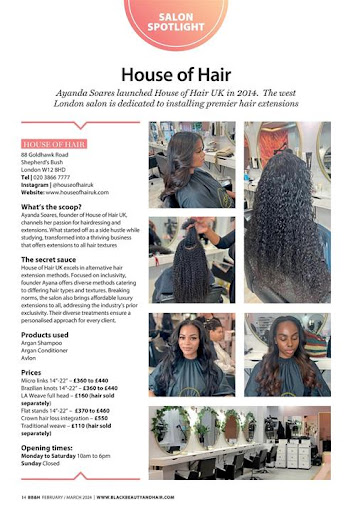 Android application Black Beauty & Hair magazine screenshort