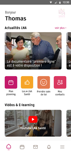 Android application myLNA screenshort