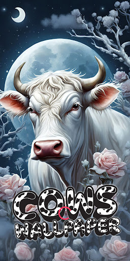 Android application cow wallpaper screenshort