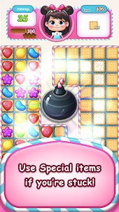 New Sweet Candy Pop: Puzzle Wo