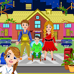 Cover Image of Download Town Orphan House: Pretend Home Games 1.0 APK