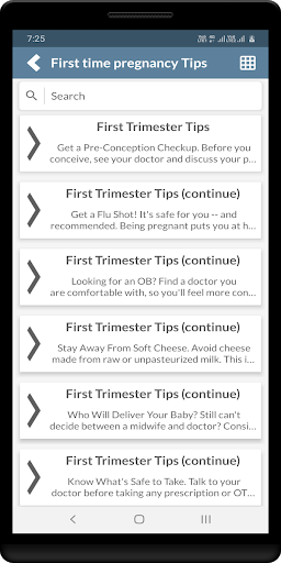Initial Pregnancy Tips